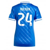 Real Madrid Dean Huijsen #24 3rd trikot Frauen 2025-26 Kurzarm Real Madrid Dean Huijsen #24 3rd trikot Frauen 2025-26 Kurzarm